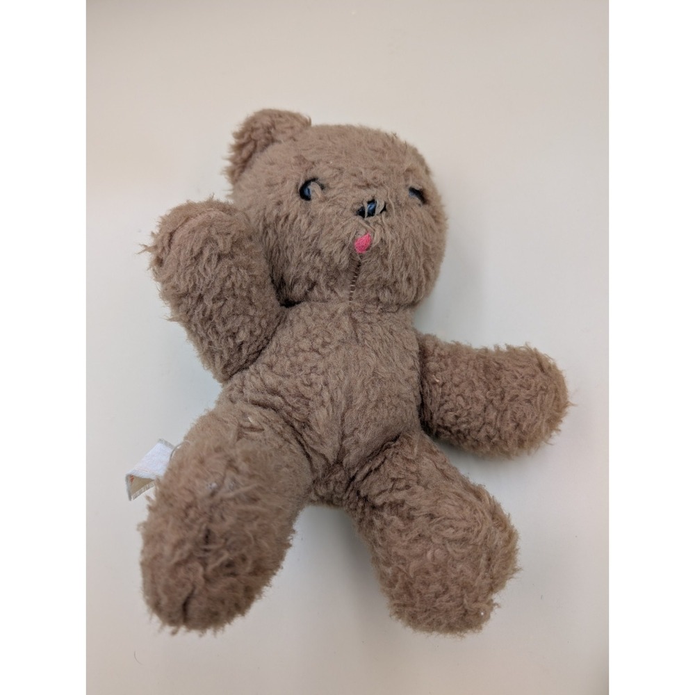 Vintage Rushton Company Musical Plush Bear Brown Tested Works